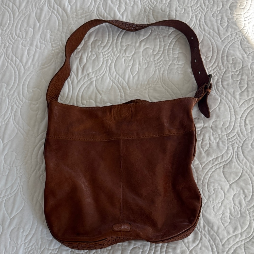 Frye Cognac Leather Tote